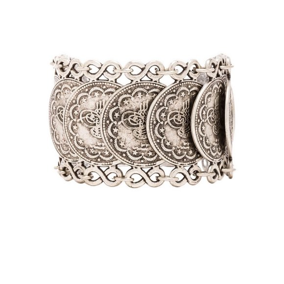 Natalie B Jewelry Cypress Bazaar Bracelet in Silver - Picture 1 of 4